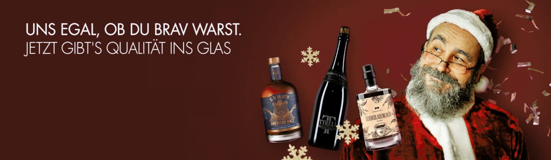 Getränke für Weihnachten